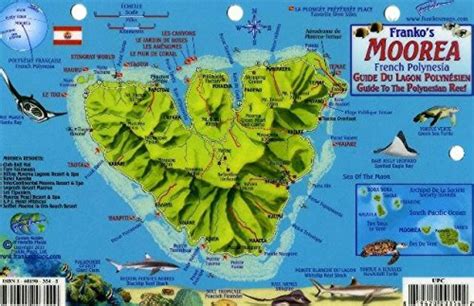 moorea tourist map